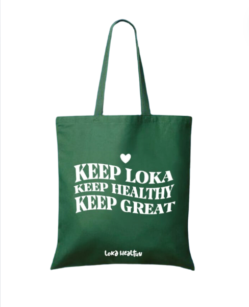 TOTEBAG LOKA VERDE
