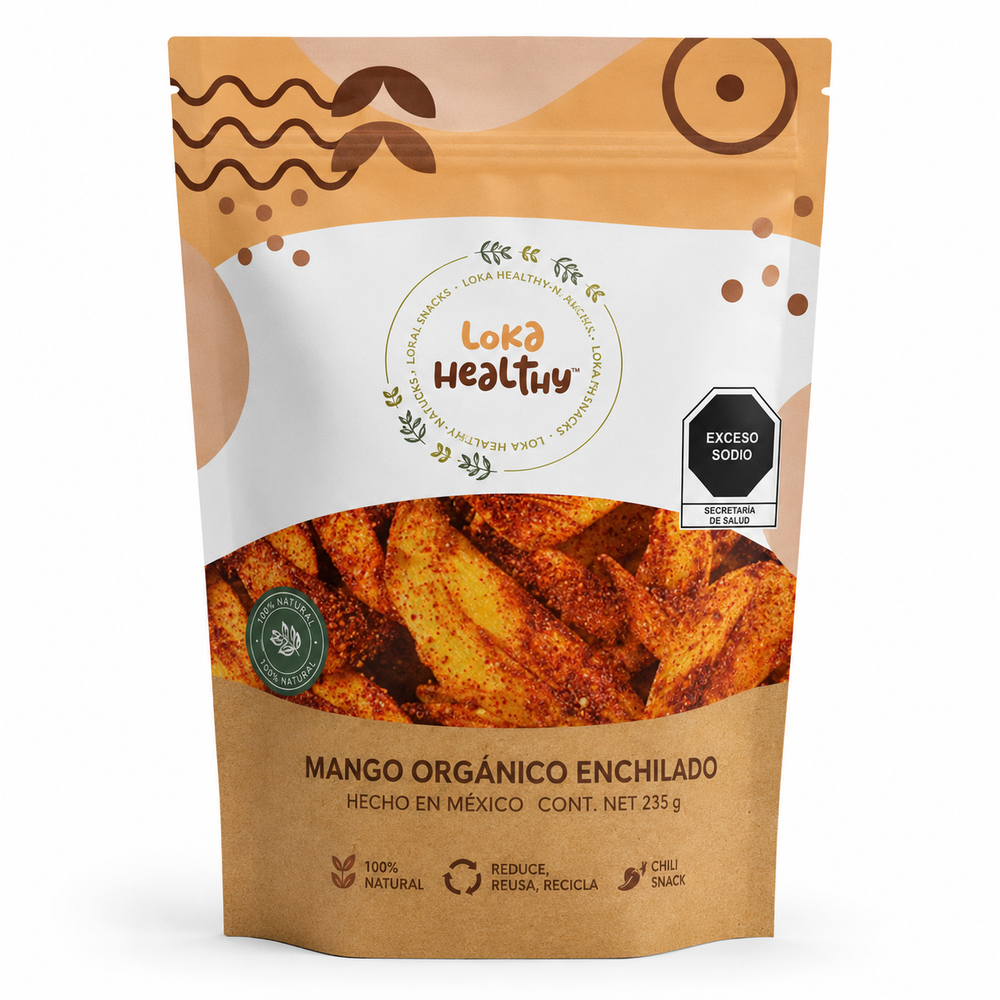 Mango orgánico enchilado 230g