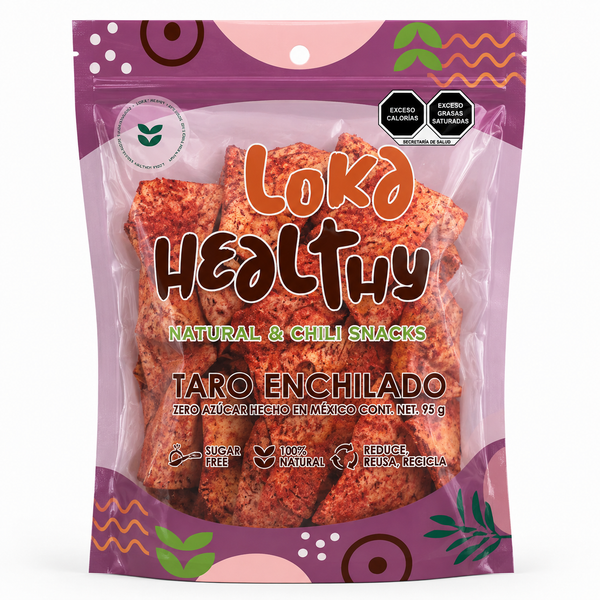 Chips taro con chile