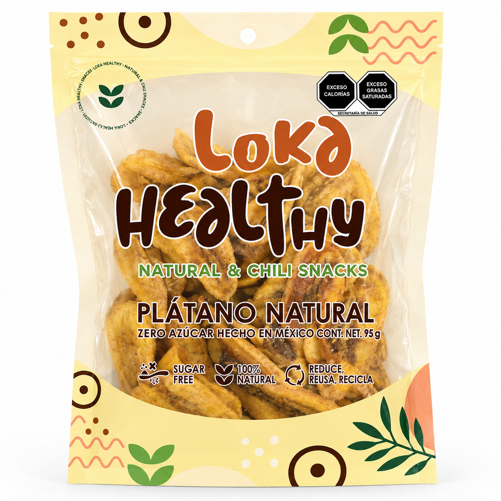 Chips plátano natural