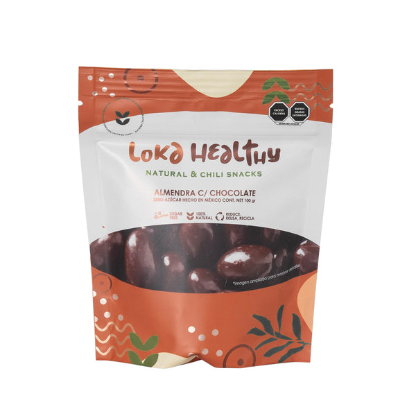 Mini almendra con chocolate 100g
