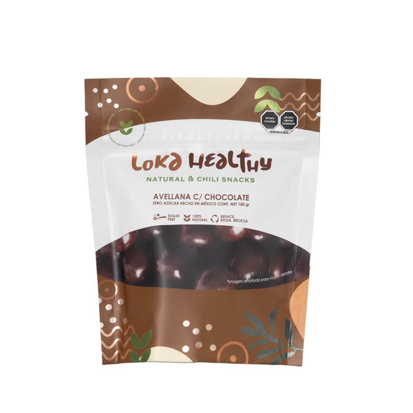 Mini avellana con chocolate 100g