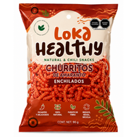 Churritos de amaranto enchilados