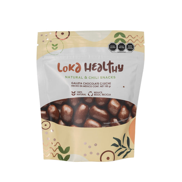 Galleta chocolate de leche 100g