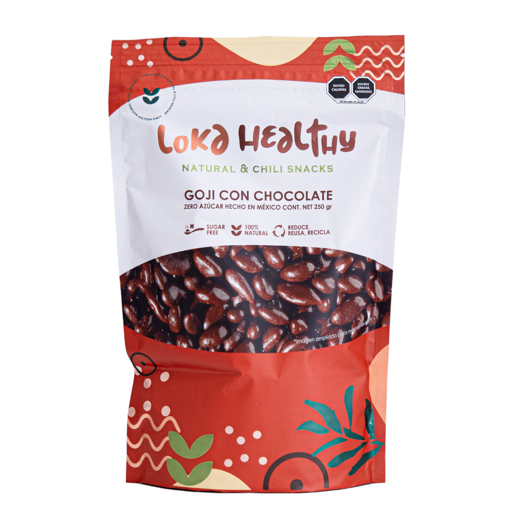 Goji con chocolate sin azúcar 230g
