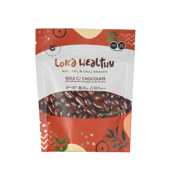 Mini goji con chocolate 100g