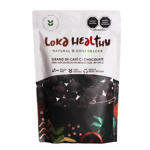 Grano de café con chocolate sin azúcar 230g