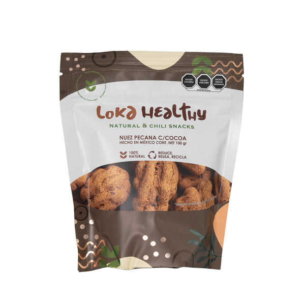 Mini nuez pecana cocoa 100g