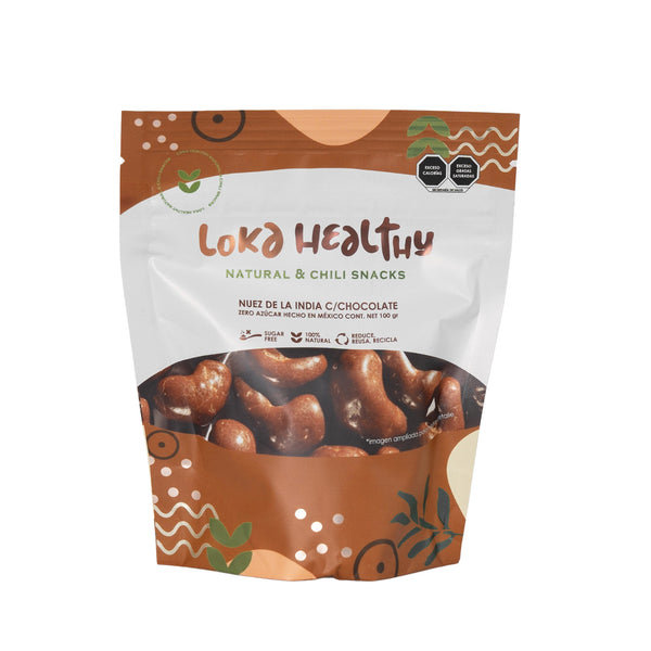 Mini nuez india chocolate 100g