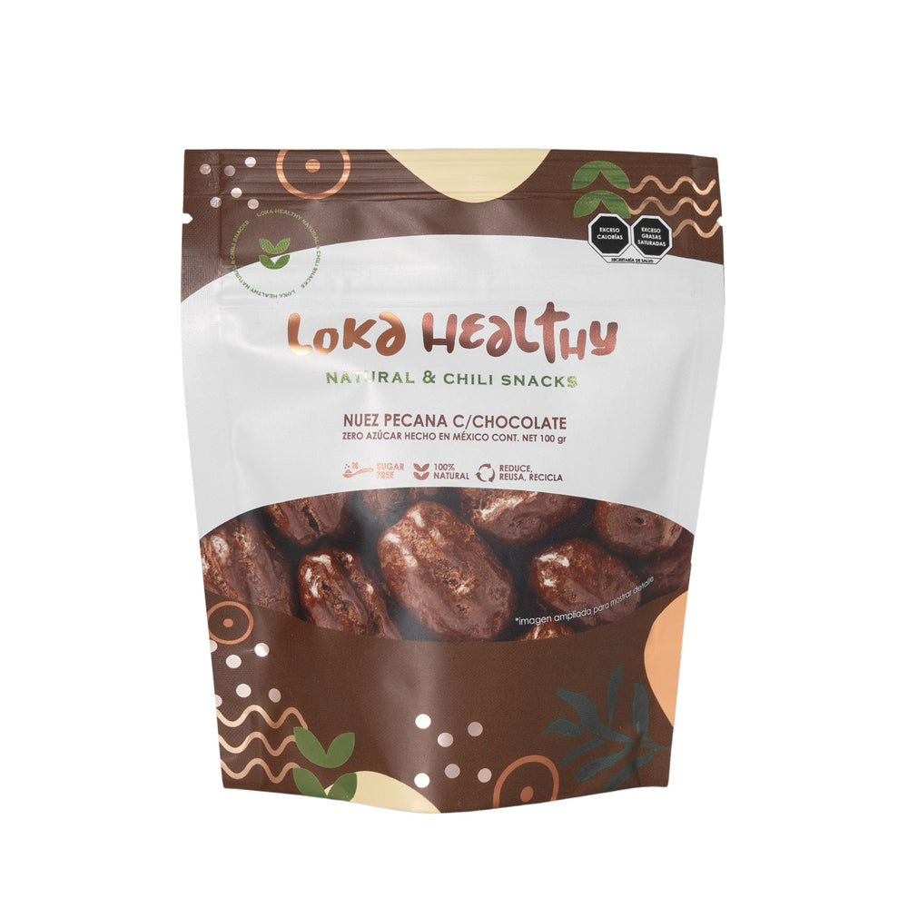 Mini nuez pecana chocolate 100g